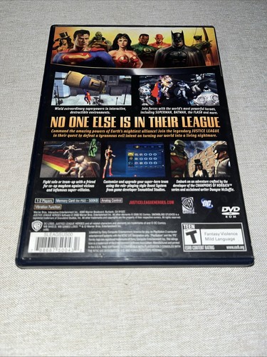 Justice League Heroes - senza manuale (Sony PlayStation 2, 2006) - Foto 5 di 5