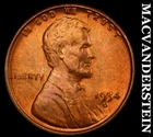 1934-D Lincoln Wheat Cent - Red Choice Gem Brilliant Unc  Lustrous  #G9311