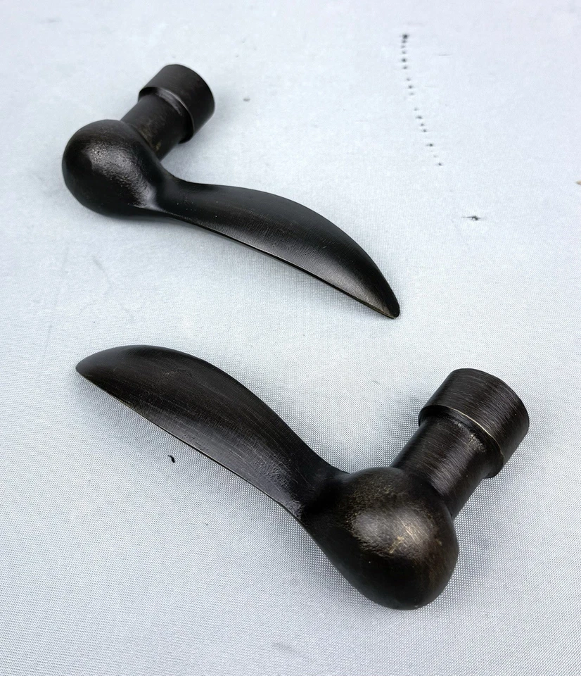 Emtek Durango Reversible Non-Turning Two-Sided Dummy Door Lever Set - Med Bronze - Image 3 of 4