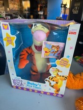 Fisher-Price Baby's First Tigger Plush Rattle Winnie the Pooh  Friends Toy