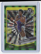 2023-24 Donruss Green Laser Collin Sexton Utah Jazz #6