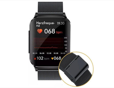 Knauermann PRO 2 Plus 2023 Gesundheitsuhr EKG Blutdruck Smartwatch Metall NEU