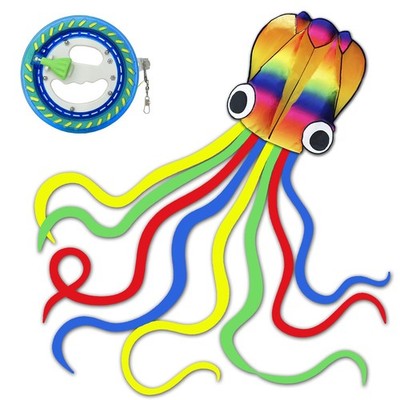 Large Octopus Kites for Kids & Adults,Big Kites for Beginners, Kite String Sp...