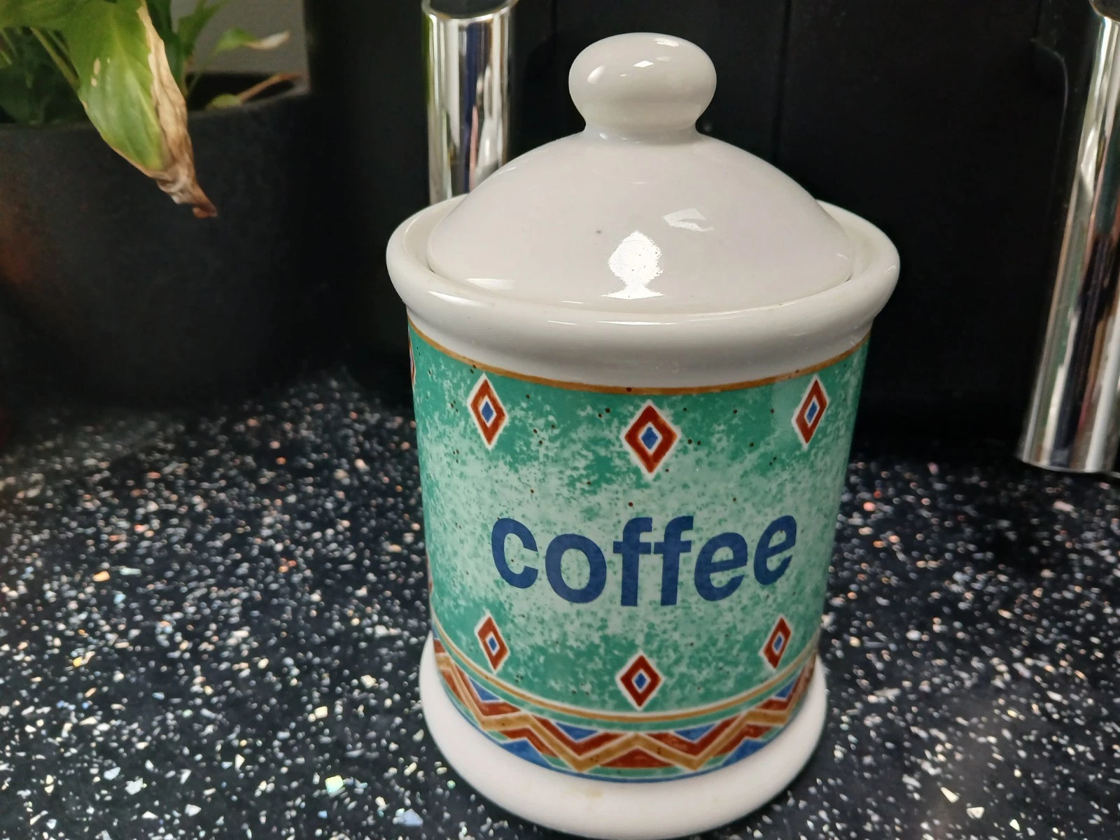 CHURCHILL PORTS OF CALL KABUL STORAGE JAR - COFFEE Style 2