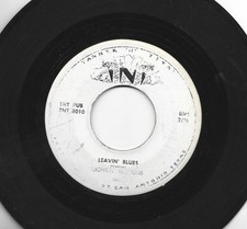 BLUES ROCK 45 - LIGHTNIN HOPKINS - LEAVIN' BLUES / MOANIN' BLUES -HEAR 1954 TNT