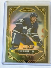 2020-21 Upper Deck Stature Rookies /399 Nick Robertson #194 Rookie RC