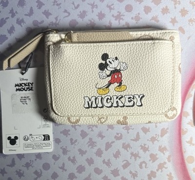 Primark Disney Mickey Mouse Coin  Purse Zipper Close New With Tags