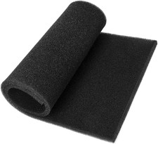 Air Filter Foam Sheet Material Replacement for UNI 12" X 24" X 3/8" Filter