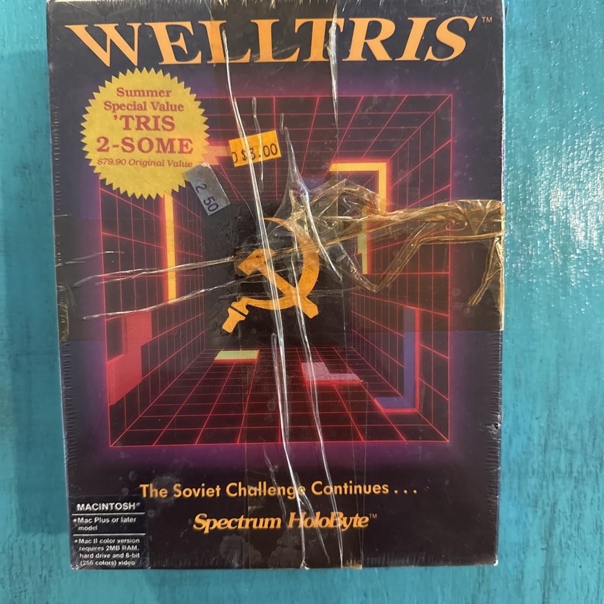 Tetris: The Soviet Challenge Welltris 'Tris 2-some 1987 Spectrum