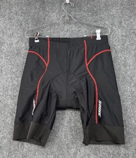 Souke Sports Men’s XL Black Cycling Shorts Padded 7” Inseam