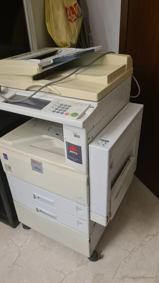 FOTOCOP STAMPANTE LASER AFÍCIO 3030 A3 A4 BIANCO E NERO - Immagine 3 di 4