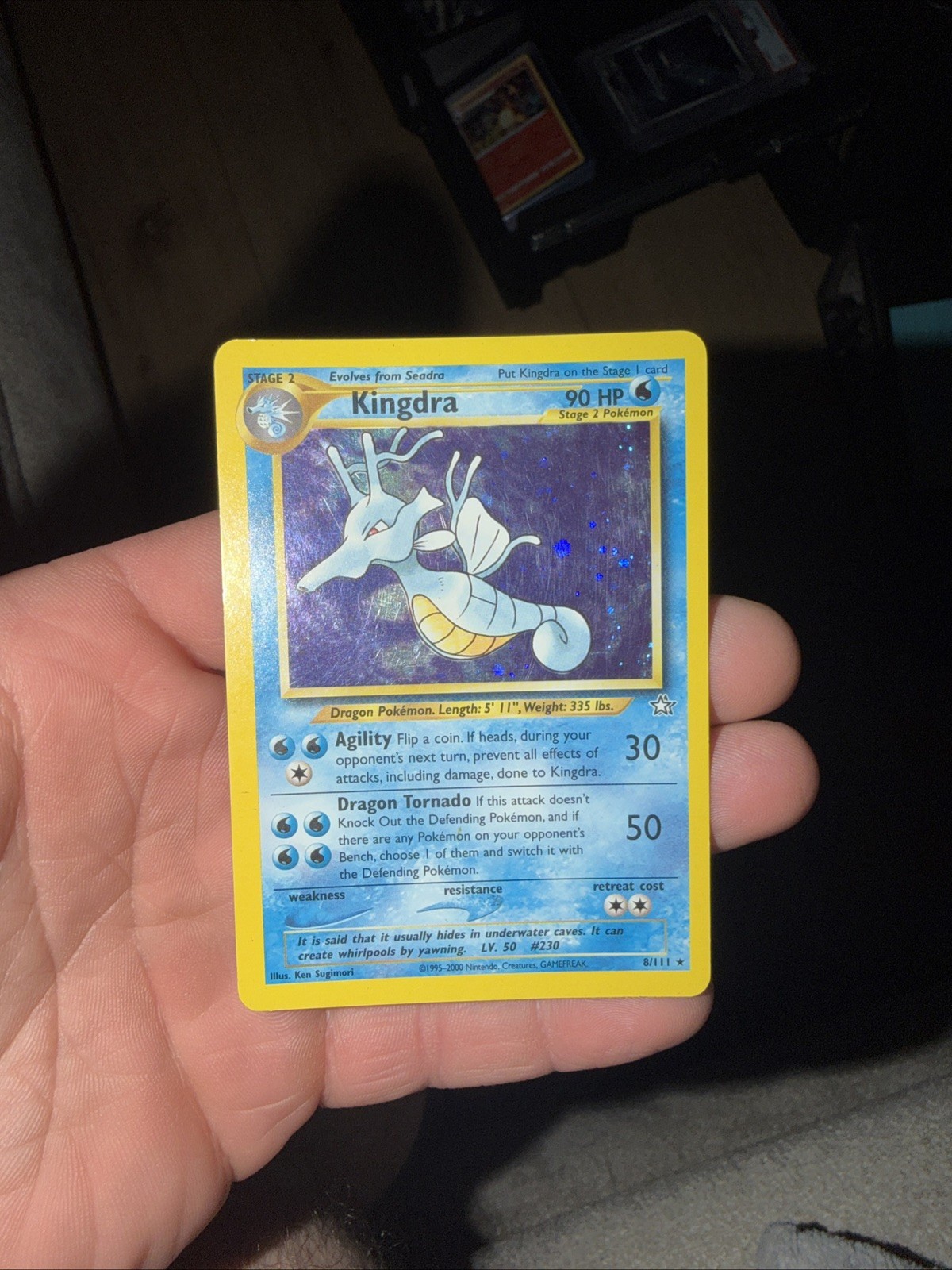 Kingdra 8/111 Neo Genesis Holo