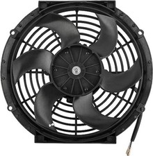 10 Inch 6 Blades Universal Slim Fan Push Electric Radiator 12V 80W High