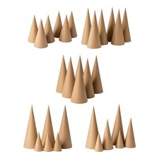 6 Pieces Paper Mache Cones Versatile Imaginative Hands on Fine Motor DIY
