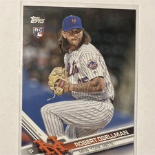 Topps 2017 Series 1 Robert Gsellman #21 New York Mets Rookie Baseball Card