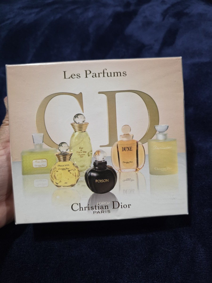 Dior 香水セット　LES PARFUMS Christian Dior Les Parfums Collection Set of 6 pcs 5ml /0.17 FL.OZ