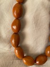 ANTIQUE CHINESE QING OLIVE LARGE PIT SEED NUT MALA PRAYER BEADS NOT WOODANTIQUE — photo 10