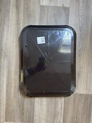 6er Set Serviertabletts aro   46 x 36 cm   Schwarz   NEU & OVP