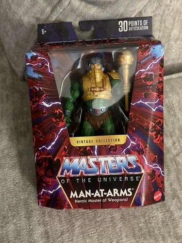 MOTU Masters of The Universe Masterverse Vintage Collection MAN-AT-ARMS Figure