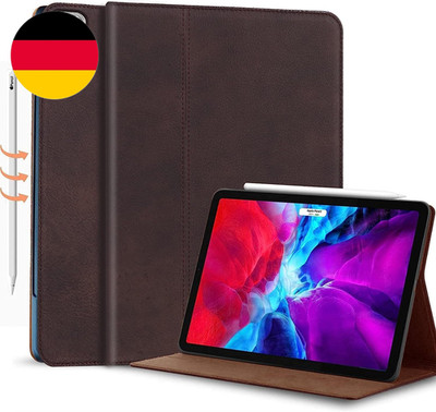 Gexmil Leder Hülle Für Ipad Pro 12,9 Zoll 6./5./4./3. Generation 2022/2021/2020/