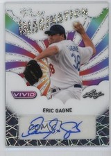 2025 Leaf Vivid Pure Imagination Holo Sparkle Laser 1/5 Eric Gagne Auto 0ix9