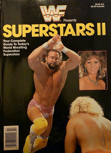 WWF SUPERSTARS 2 II MAGAZINE 1987 MACHO MAN RANDY SAVAGE