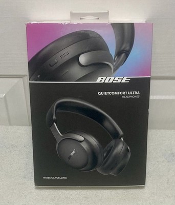 Bose QuietComfort Ultra Wireless Bluetooth Noise Cancelling Headphones*Black*NIB