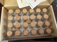 Mini Glass Vials 10ML 24PCS with Cork Stoppers for Wedding Party Favors DIY Deco