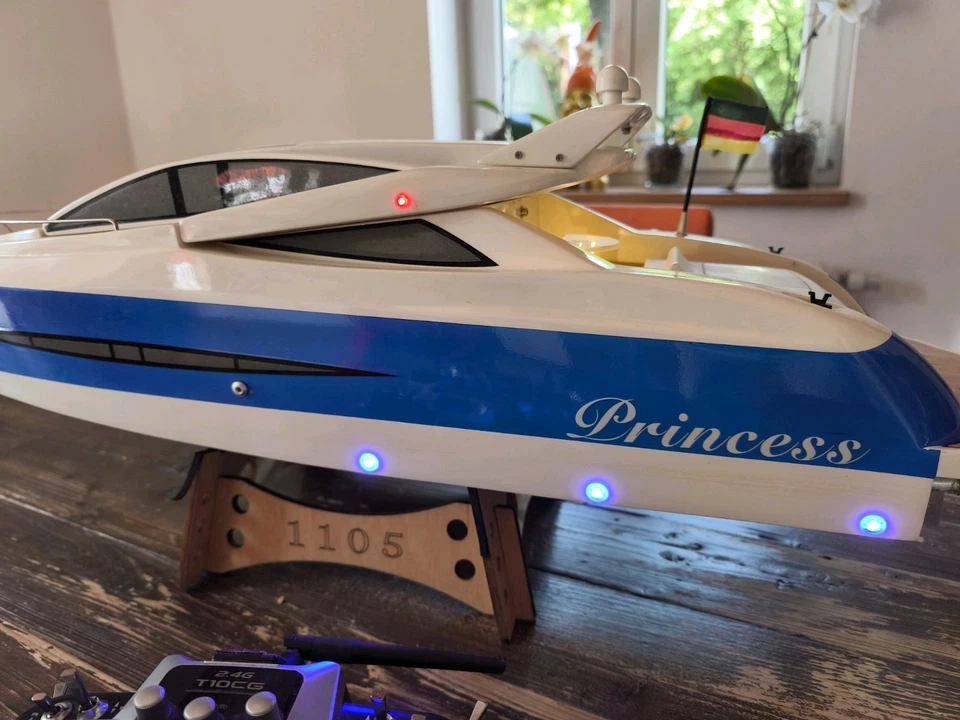 Princess Motorjacht Boot Schiff Amewie Krick Sammlerstück - Bild 4 von 4