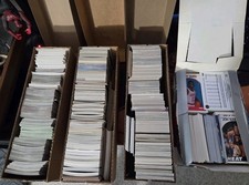 Bulk Lot 80s-90s 1000s of NBA MLB Hoops Cards Fleer HOF All Stars Rookies Rares