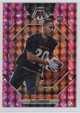 2023 Panini Mosaic Rookies Pink Camo Mosaic Prizm DJ Turner #315 1k2s