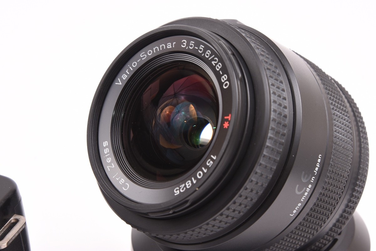 CONTAX NX w/ Vario-Sonnar 28-80mm F3.5-5.6 T* Zoom Lens READ #DV