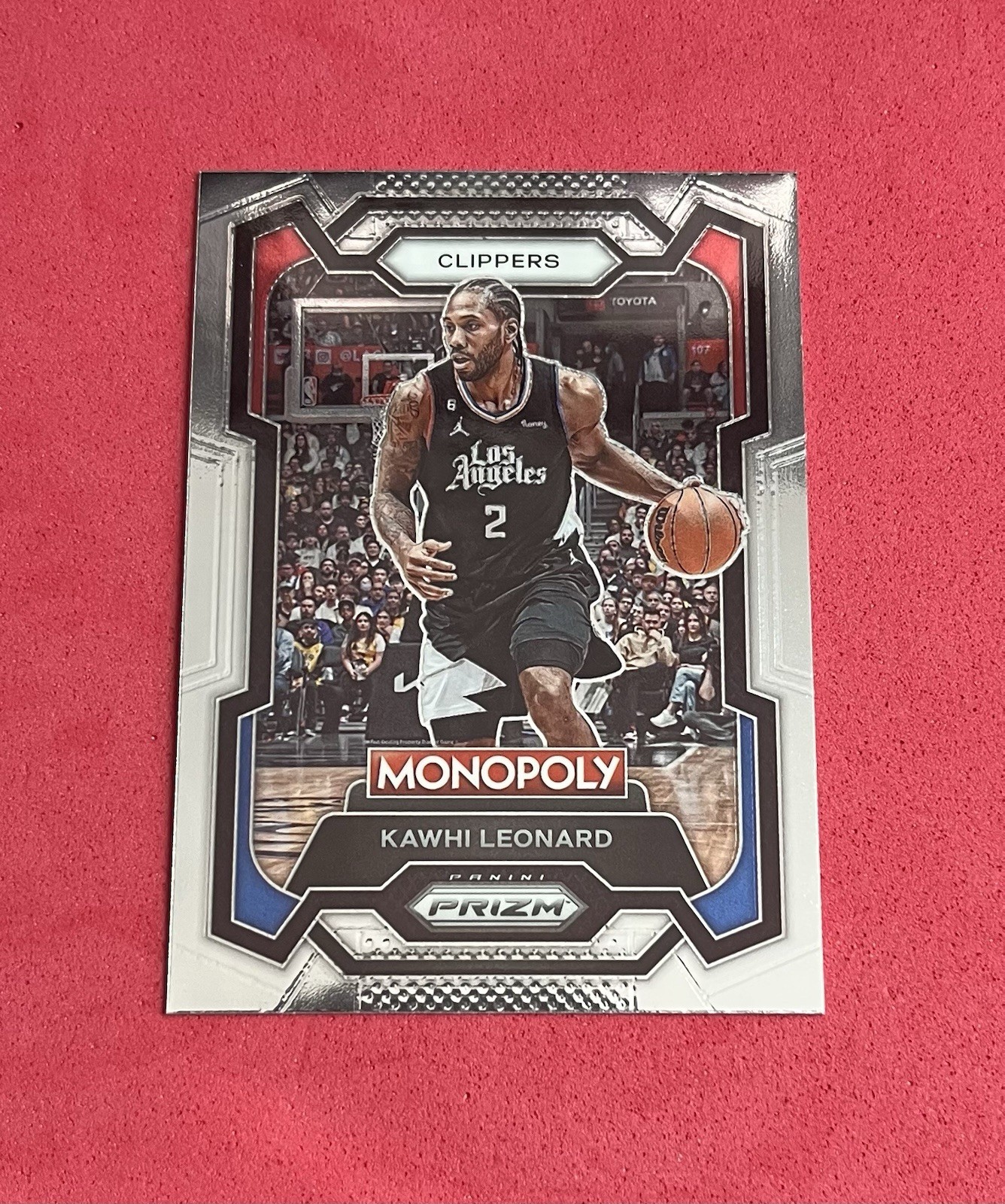 2023-24 Panini Prizm Monopoly - Kawhi Leonard #37 Silver Prizm - Free Shipping