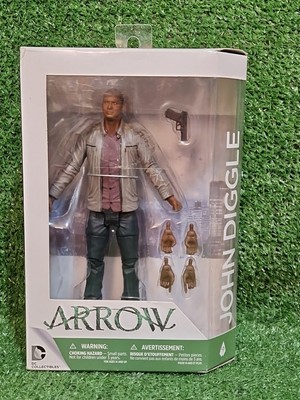DC Collectibles Arrow John Diggle Actionfigur mit Zubehör Neu & Versiegelt