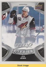 2021-22 Upper Deck MVP Rookie Silver Script Jan Jenik #238 READ kr0