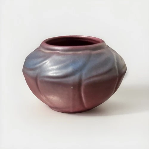 Vintage 1930s Van Briggle Mulberry Vase Shape 681 Colorado Art Pottery 5" X 3.5"