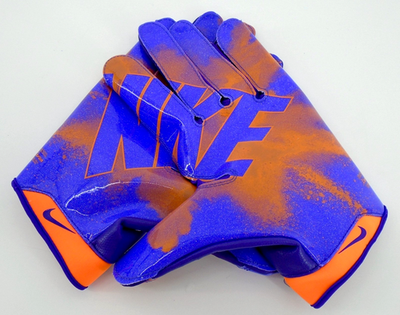 Nike Vapor Jet 9.0 Football Gloves Adult Men's Large Fierce Purple