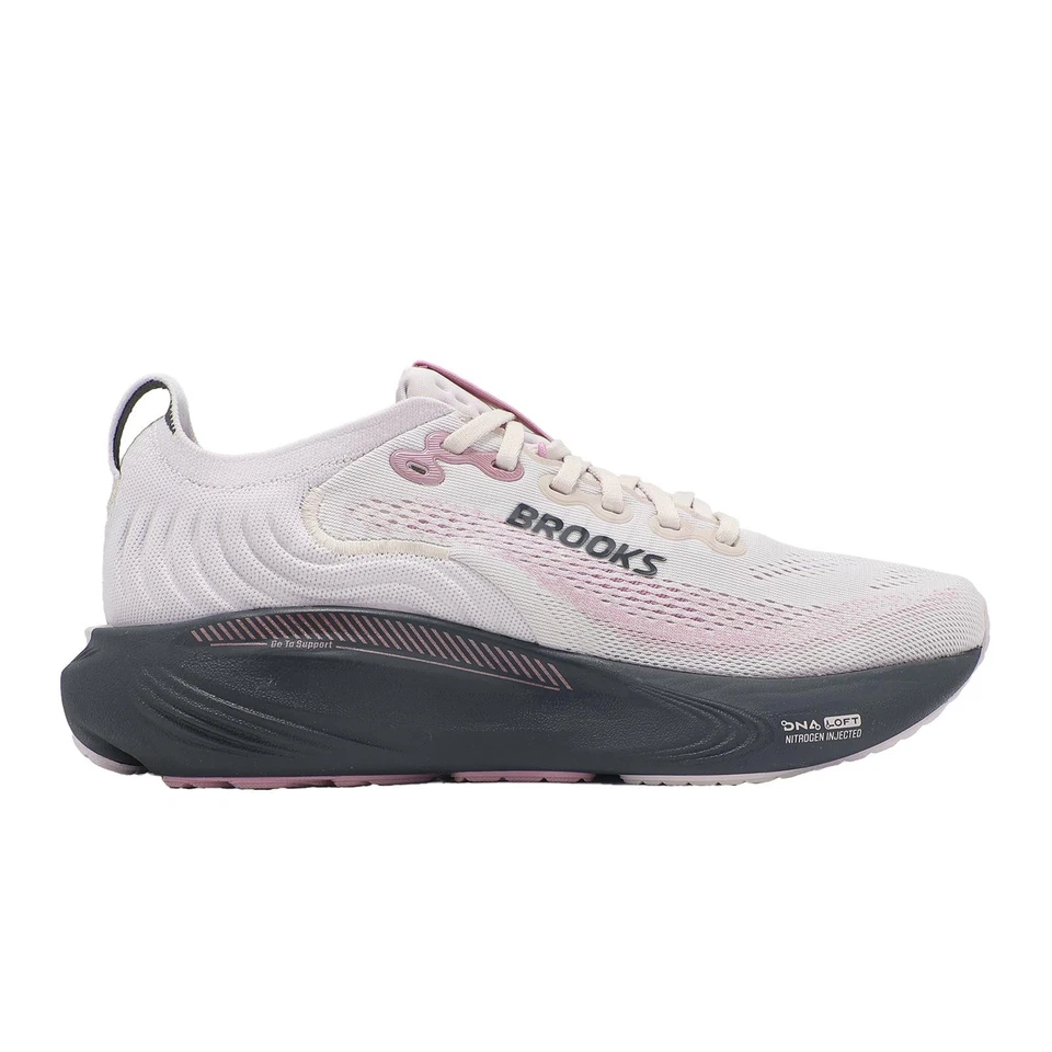 Brooks Adrenaline GTS 25 Mauve Ebony Pink Women Road Running Shoes 1204431B-693 - Photo 3/4