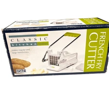 Classic Kitchen Basics French Fry Cutter with Suction Feet for Potatoes Fries