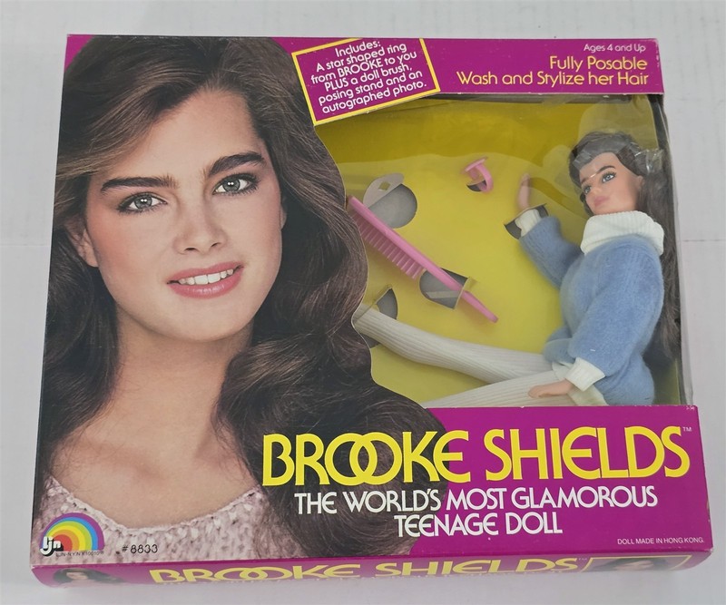X-326 VINTAGE 1980'S LJN BROOKE SHIELDS DOLL NEW IN BOX 