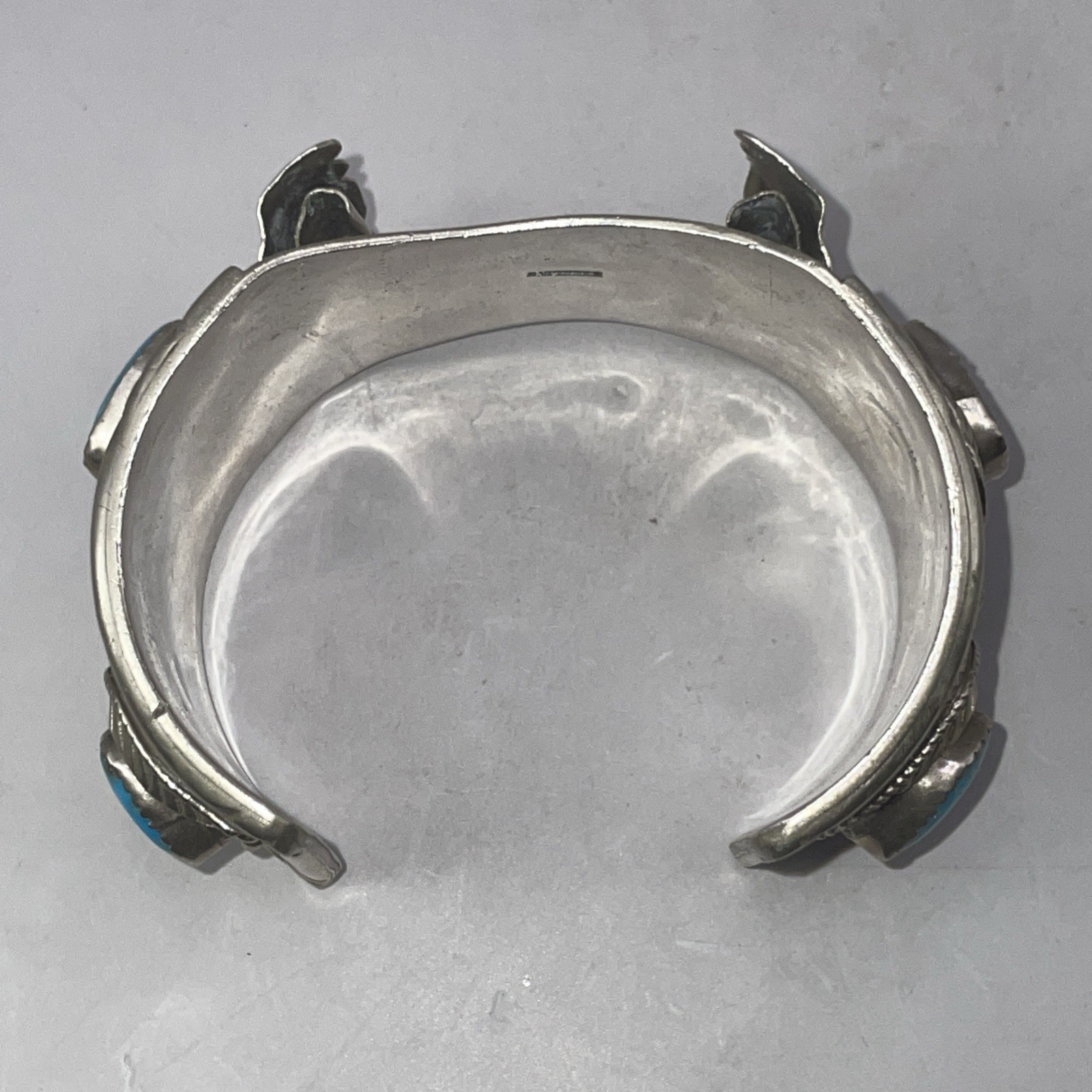 Native American Turquoise Set Solid Sterling Silv… - image 6