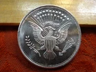 Eagle Shield Silver Trade Unit One 1 Oz .999 Silver Bullion Round - No Reserve