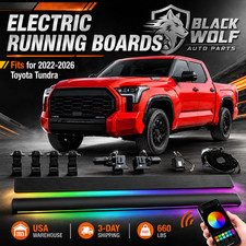 Electric Running Boards Fits For 2022-2026 Toyota Tundra Crewmax Side Steps Electric Running Boards Fits For 2022-2026 Toyota Tundra Crewmax Side Steps