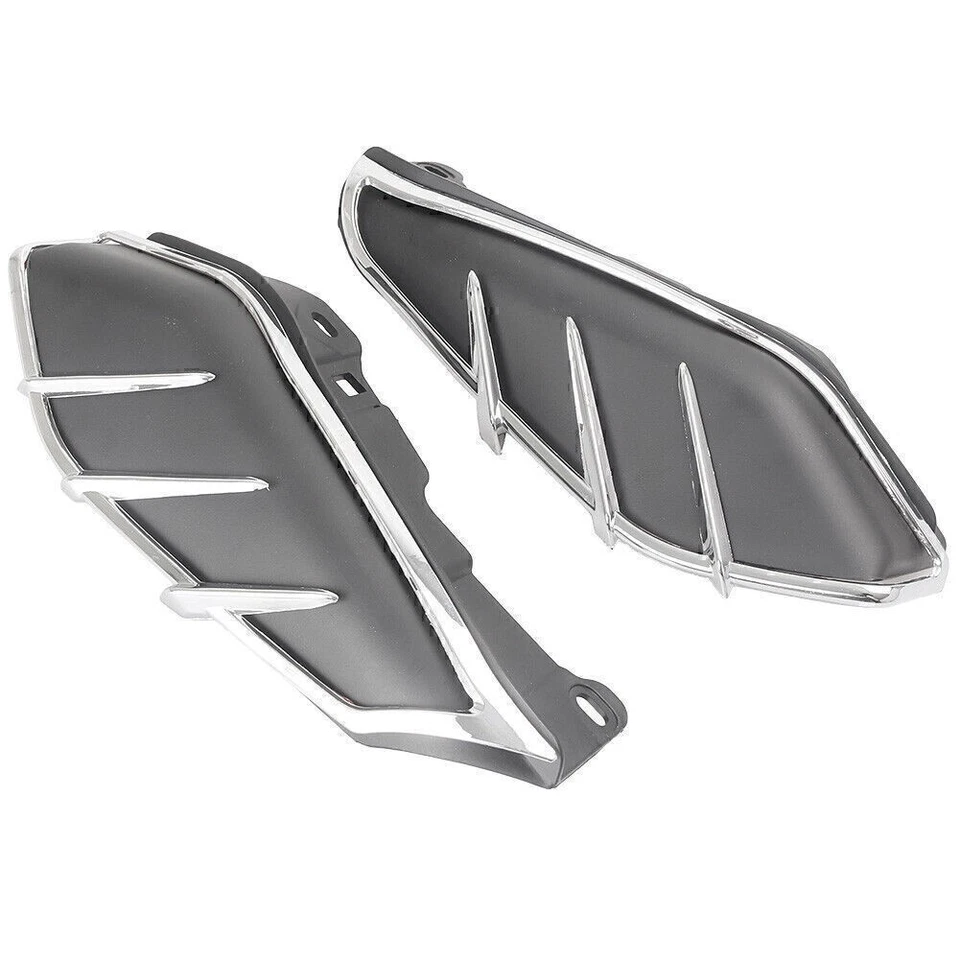 2x Mid-Frame Seat Engine Heat Deflectors Trim Fit Harley Touring 2009-16 - Image 4 of 4