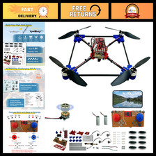 DIY Drone Kit - Brushless Motor, Dual Camera, Optical Flow, 360 Flips, STEM Pro
