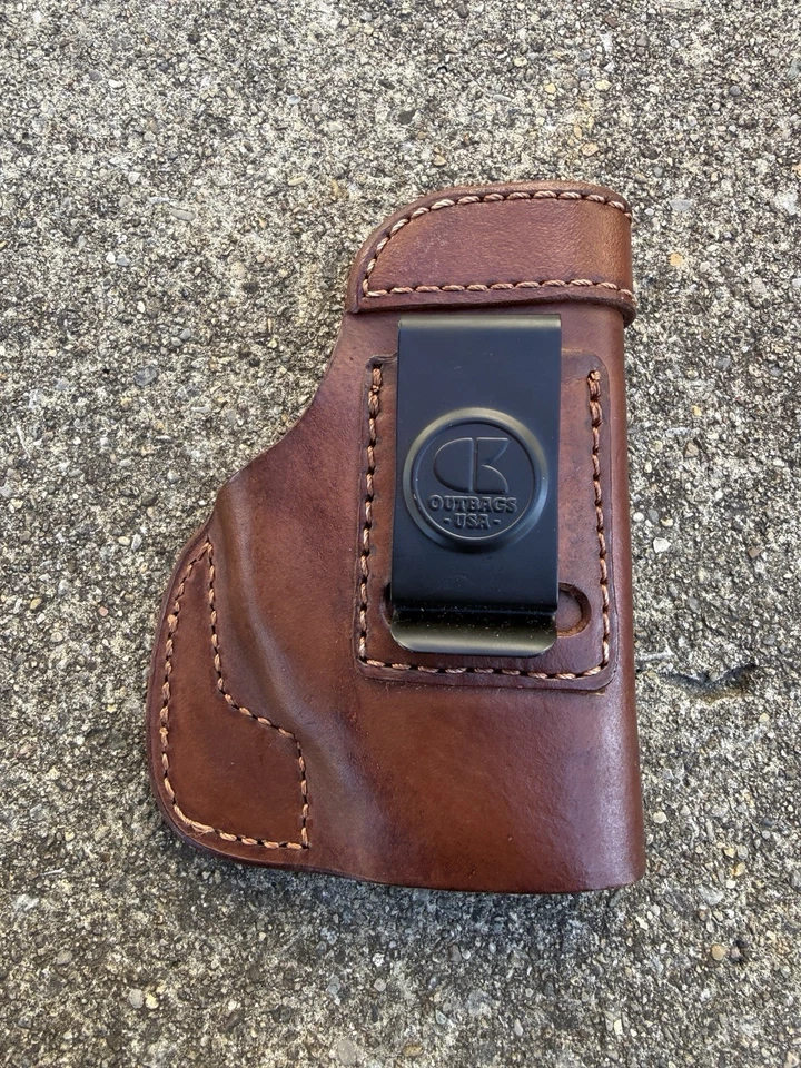 Outbags EE. UU. Funda de Transporte Oculta de Cuero Grano Completo IWB Foto 2 de 4