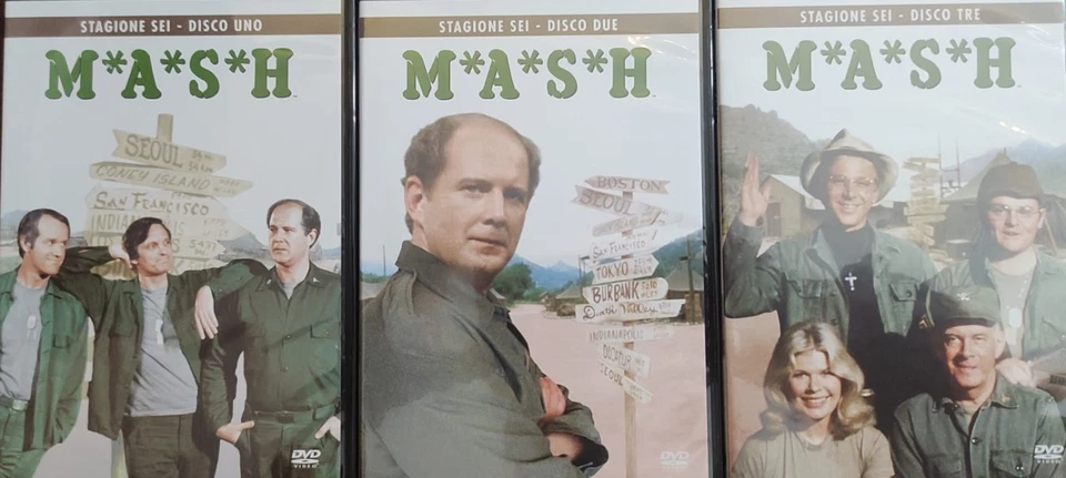 M.A.S.H. 6 STAGIONE 3 DVD-(Mash)  ED.DA COLLEZ. 20th Century Fox,2007 Cofanetto - Immagine 3 di 4