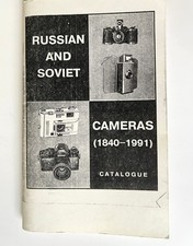 Russian and Soviet Cameras 1840-1991 Catalogue by Yuri Ryshkov Reprint English