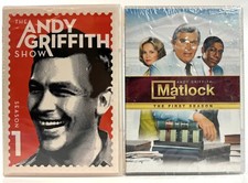 NEW Andy Griffith Show  Matlock Pair Season 1 Classic TV Series Home DVD