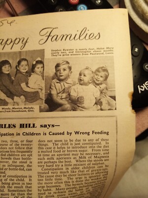 Xm29 Ephemera 1954 Bild Stephen Helen Christopher Bywater Fleetwood 